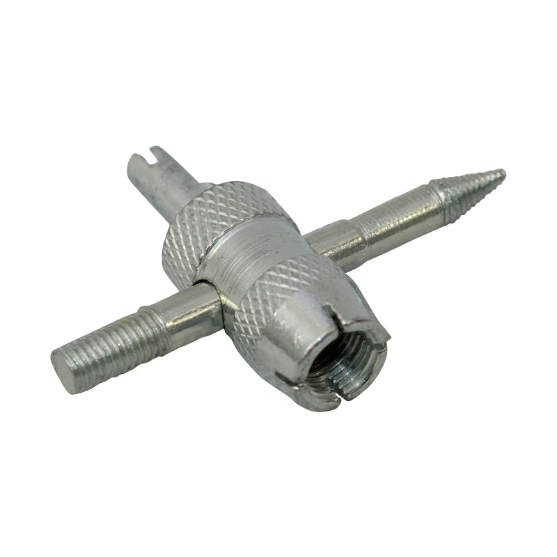 4 Way Tyre Valve Key/Valve Tool