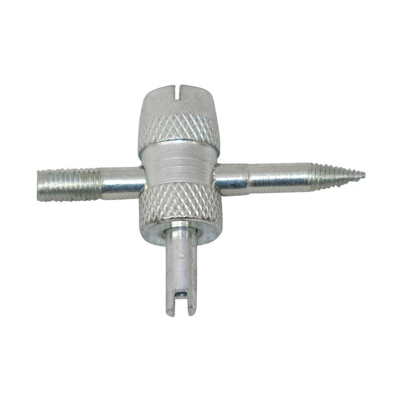 4 Way Tyre Valve Key/Valve Tool