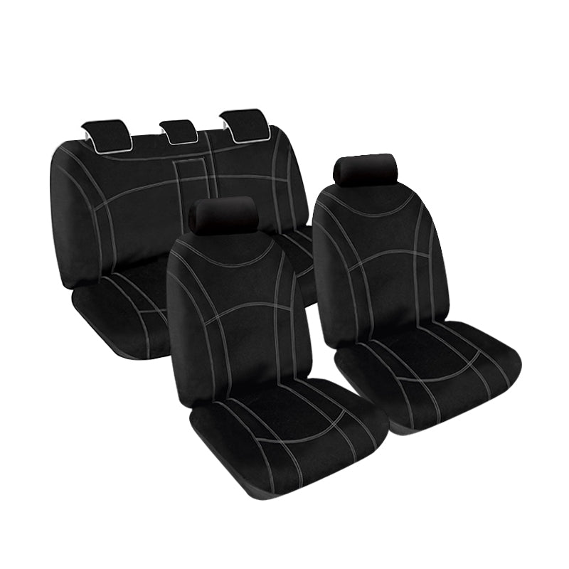 Getaway Neoprene Seat Covers Suits Ford Territory SY/SZ TX/TS 7 Seater 10/2005-10/2016 Waterproof