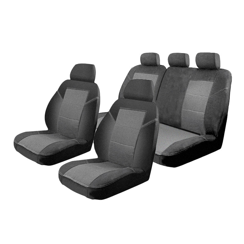 Esteem Velour Seat Covers Set Suits Holden Vectra Hatch 1998 2 Rows