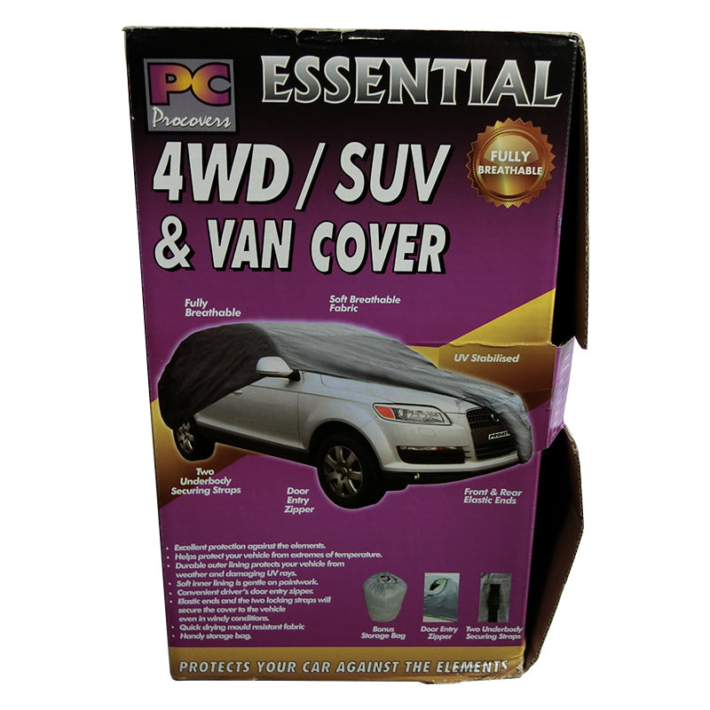 PC Procovers Essential 100% Waterproof Medium Car Cover PC40106M