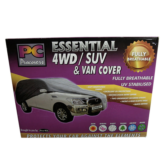 PC Procovers Essential 100% Waterproof Large Car Cover PC40106L