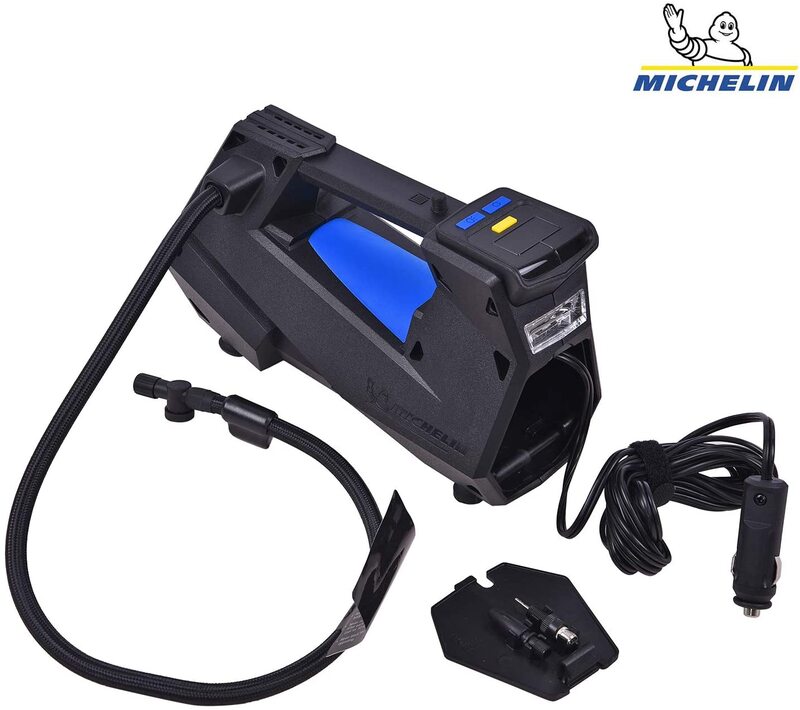 Michelin 12V Digital Tyre Inflator Pump Air Compressor Bleed Valve LCD 12310