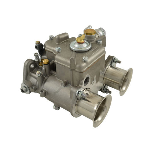 Weber Style Carburettor With Chrome Ram Tubes 40 DCOE CAL-F40DCO