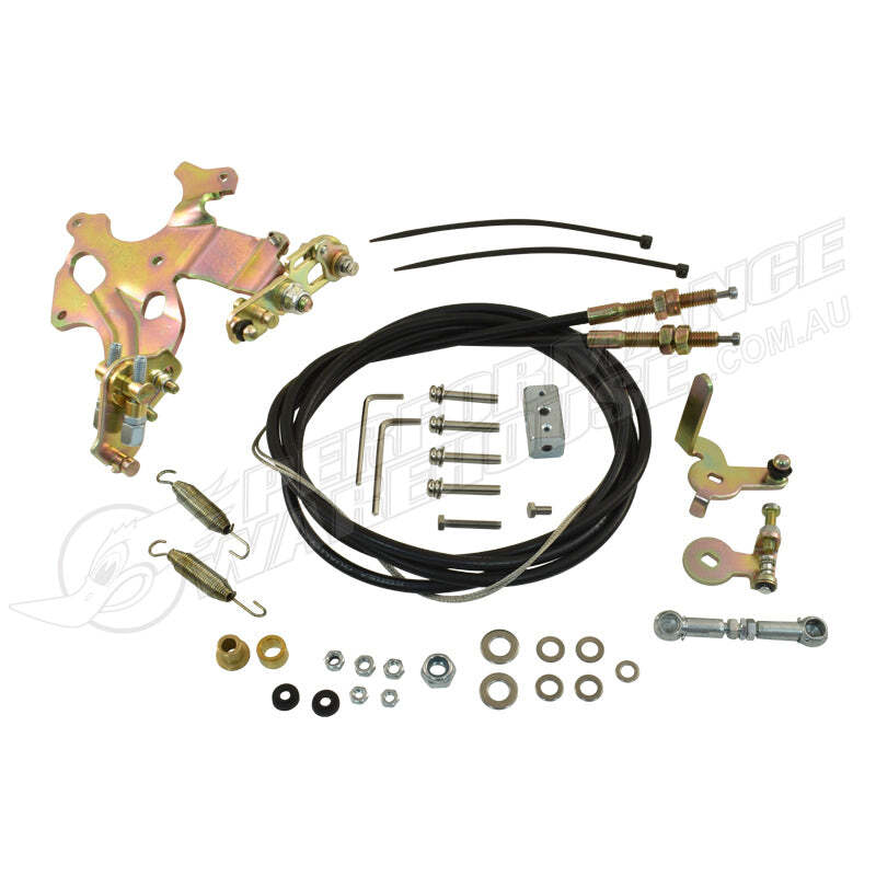 Universal DCOE Weber Style Carburetor Linkage Kit, Top Inline-Mount CAL-F7554