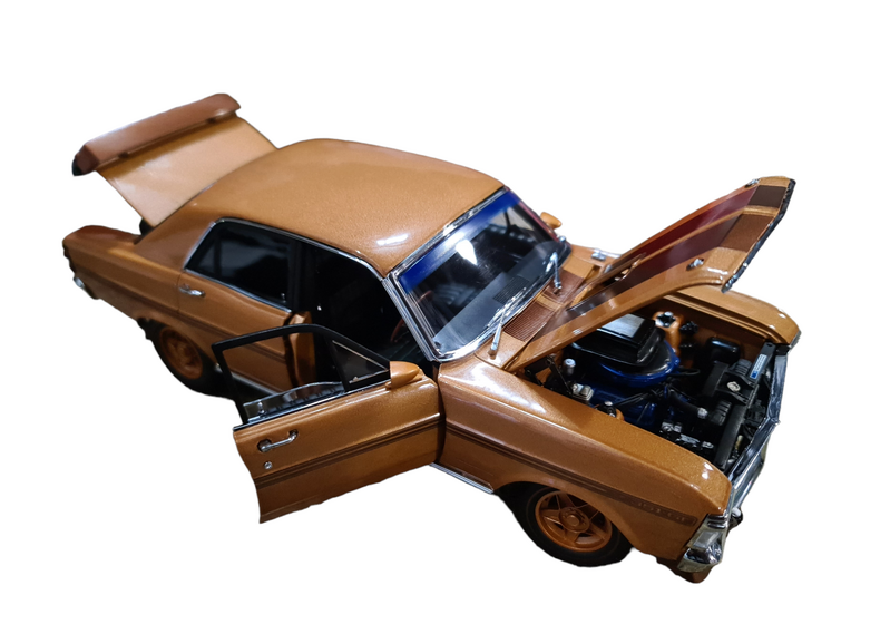 1:18 Classic Carlectables Suits Ford XY Falcon GT-HO Phase III Gold Livery 18762