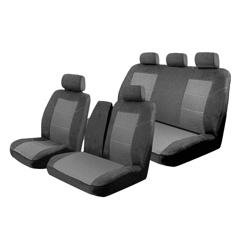 Esteem Velour Seat Covers Set Suits Hyundai iLoad Van 2/2008-7/2021 Front & Rear