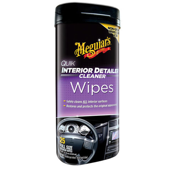 Meguiars Quik Interior Wipes G13600