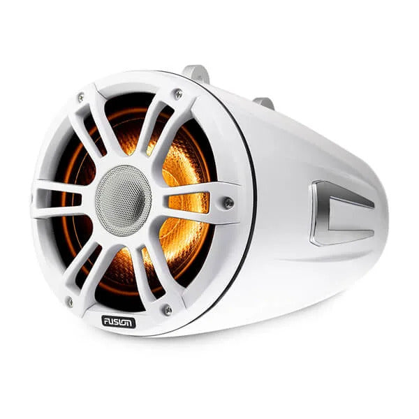 Fusion Marine 6.5" 230 Watt Sports White Marine Wake Tower Speakers with CRGBW p/n 010-02438-01