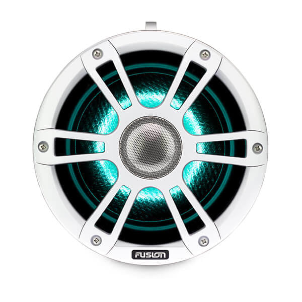 Fusion Marine 6.5" 230 Watt Sports White Marine Wake Tower Speakers with CRGBW p/n 010-02438-01