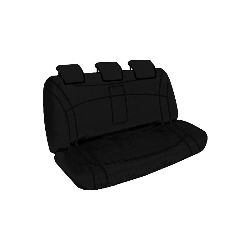 Getaway Neoprene Seat Covers Suits Toyota Prado 150 GX 7 Seater 6/2021-On Black Stitch