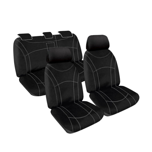 Getaway Neoprene Seat Covers suits Toyota Rav4 (50 Series) Hybrid - GX, GXL, Cruiser 1/2019-On Waterproof