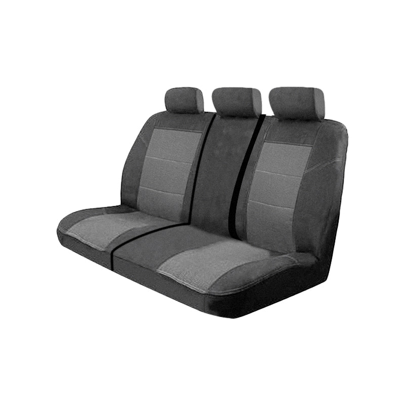 Custom Made Esteem Velour Seat Covers Iveco 50 C/18 Truck 2008-On 1 Row