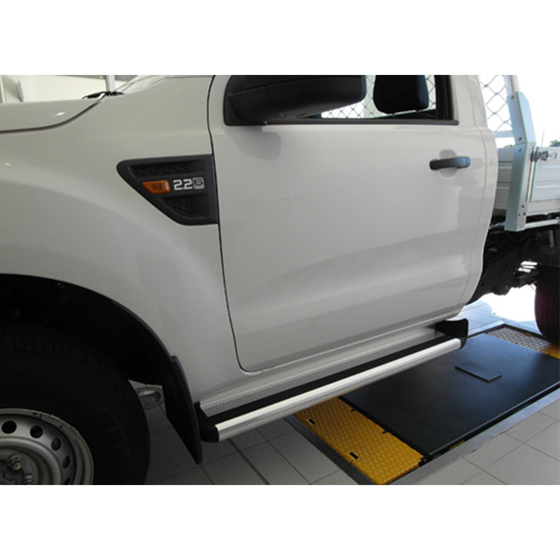 Side Steps Suits Mazda BT-50 Single Cab 7/2020-on Stepboards 18Z10T