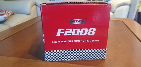 Red Ferrari F2008 1:20 Scale RC Remote Control Car