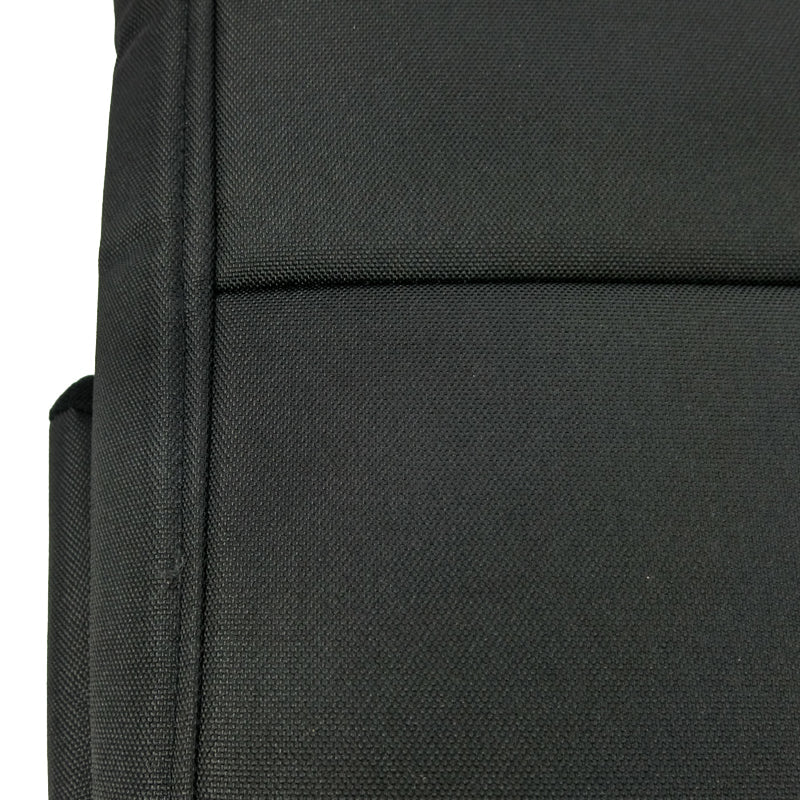 Black: Canvas Custom Seat Covers Suits Nissan Patrol GU 1-3 12/1997-9/2004 Front Middle Rows