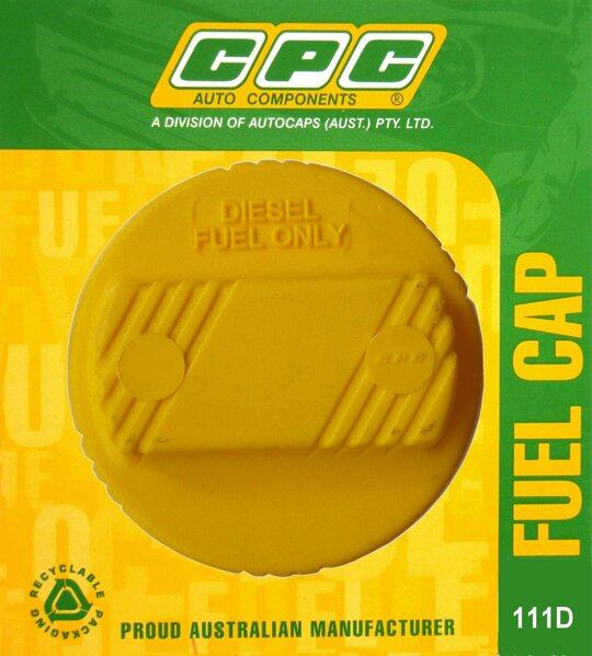 CPC Diesel Fuel Tank Cap 111D