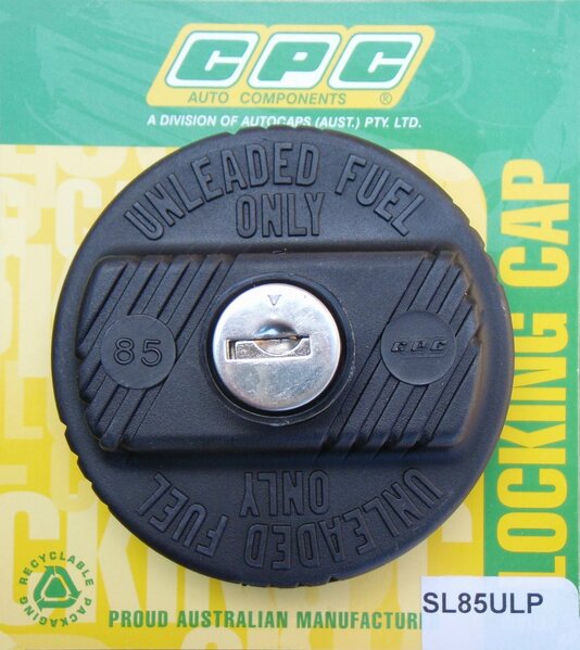 CPC Locking Petrol Cap Suits Ford Fairlane NA NB NC, Falcon EA-EF LTD 1988-97 SL85ULP