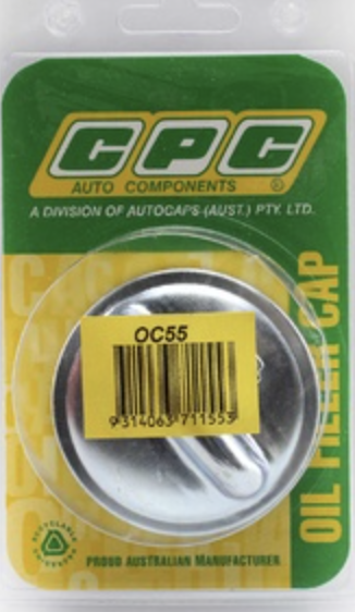 CPC Oil Filler Cap suits most Audi, BMW, Daewoo, Mercedes, VW, Astra, Camira, OC55