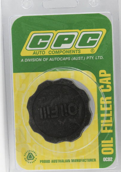 CPC Oil Filler Cap suits most Daewoo Cielo, Lanos, Fairlane ZK ZL, Falcon XE XF, Laser KA OC62