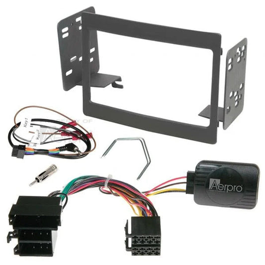 Facia Kit Double Din Grey suits Commodore VY VZ, Statesman 2003-2006, Monaro 2003-2005 FP9056GK