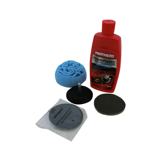 Mothers Nulens Powerball Headlight Restoration Kit + Polisher 07251