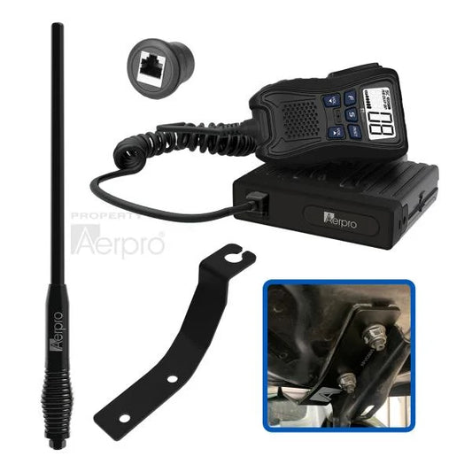 Hideaway 5W UHF CB Radio suit Ford Ranger PX PX2 PX3 2012-2021, Everest 2015-2022 APFOCBH1