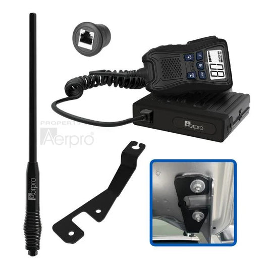 Hideaway 5W UHF CB Radio suit Ford Ranger 2022-On  APFOCBH2