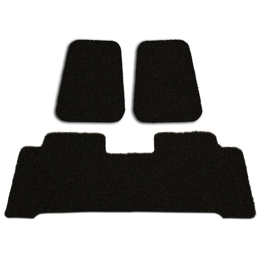 Custom Floor Mats Suits Isuzu MU-X 2014-5/2021 Front & Rear Rubber Composite PVC Coil