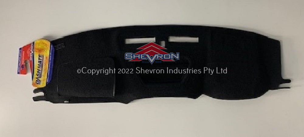 Shevron Dashmat Suits Chevrolet Silverado LTZ 1500 Trail Boss 10/2020-2/2023 Black DM1606-09