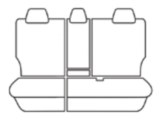 Velour Seat Covers Custom Suits Nissan X-Trail T32 5 Seater ST/ST-L/Ti/TS 3/2014-2022 2 Rows Black Deploy Safe Airbag