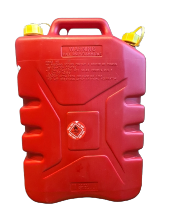 Fuel Safe All Purpose Plastic Fuel Can 20 Litre - Red JCAN20LRED