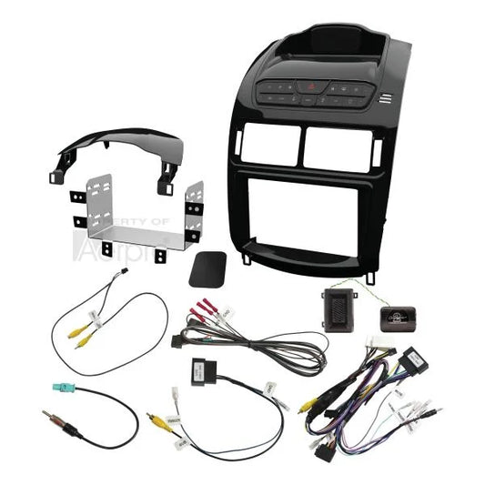 Facia Kit Double Din Installation Kit Suits Ford Falcon FG-X Sedan Piano Black FP9680PK