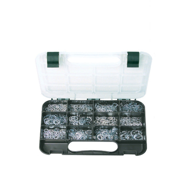 GJ Works Grab Kit 540 Piece Zinc Imperial Star Washer Set GKA540