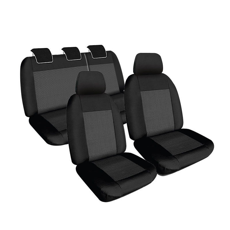 Weekender Jacquard Seat Covers Suits Toyota C-HR (NGX10R, NGX50R) Koba Wagon 2/2017-9/2023