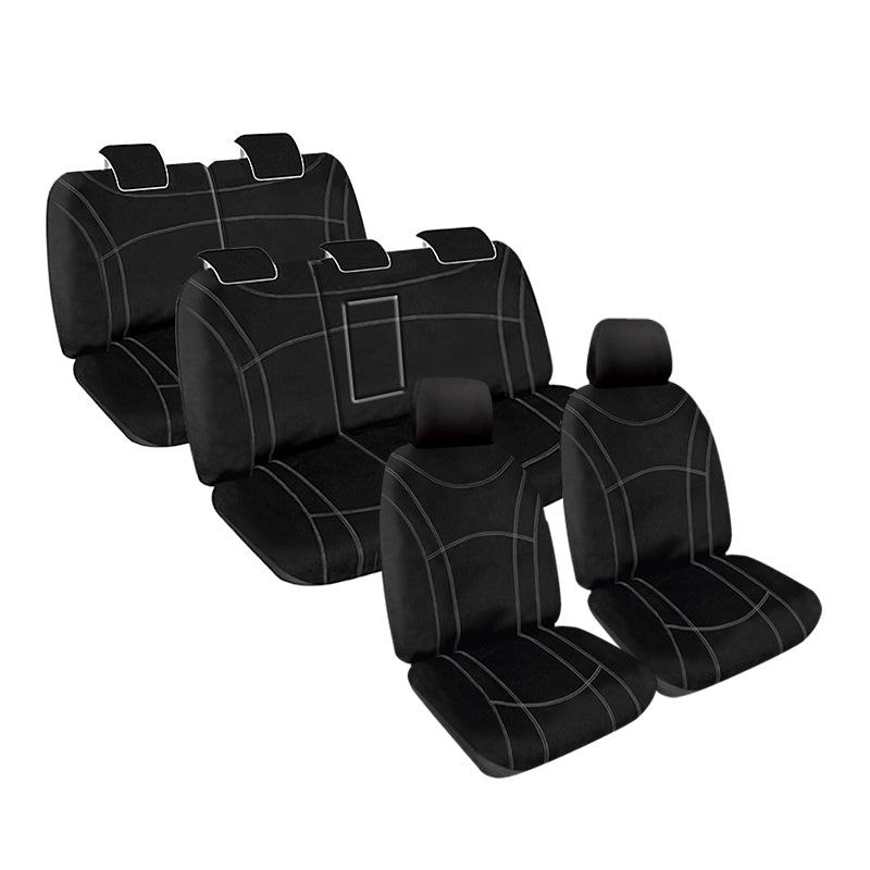 Getaway Neoprene Seat Covers Suits Holden Captiva (CG Series 2) LX 7 Seater 3/2011-2013 Waterproof