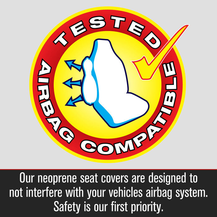 Getaway Neoprene Seat Covers Suits Isuzu D-max (TF) Dual Cab/All Badges 5/2008-4/2012 Waterproof