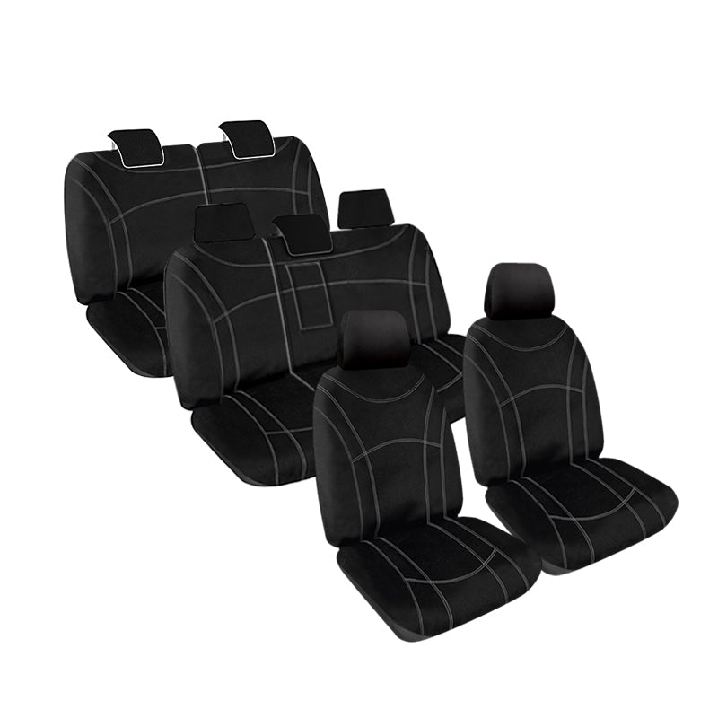 Getaway Neoprene Seat Covers Suits Isuzu MU-X LS-M/LS-T/LS-U/Onyx SUV (UCR) 7/2015-5/2021 Waterproof