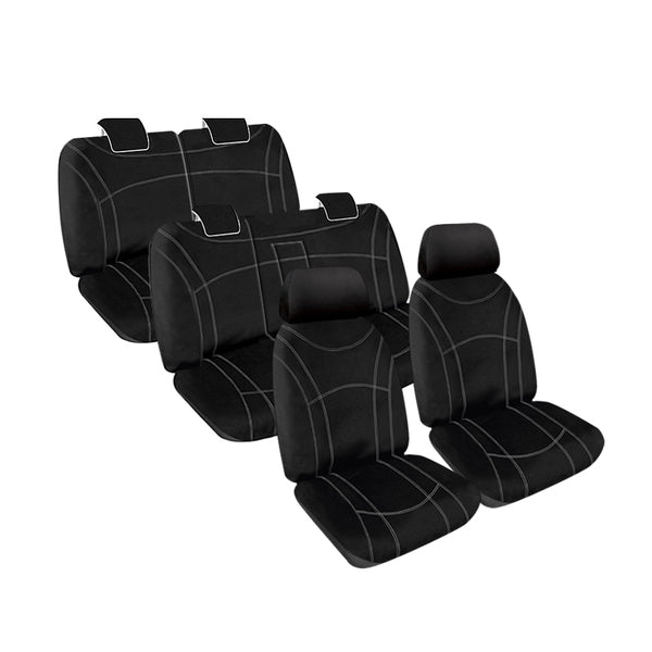 Getaway Neoprene Seat Covers Suits Holden Captiva CX/SX 7 Seater SUV (CG) 3/2011-2012 Waterproof