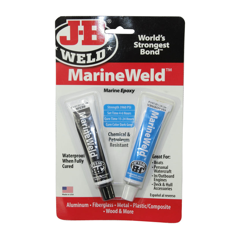 Jb J-B Weld Water Weld Marine Boat Bath Shower Repair Bond Glue Epoxy Putty JB8272