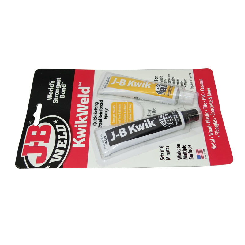 JB J-B Weld KwikWeld Steel Reinforced Epoxy 56.8gm 8276AUS 3127psi