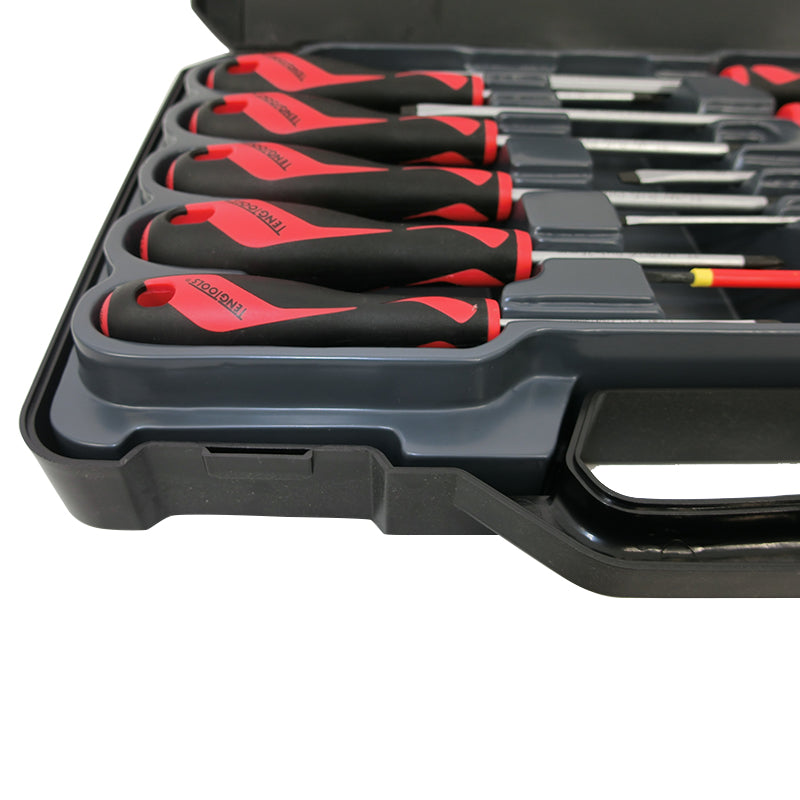 Teng Tools - 10 Piece Screwdriver / VDE Set MD910N