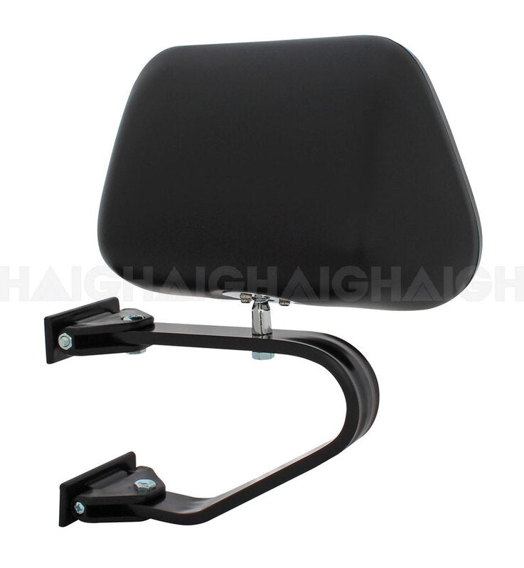 Premium Heavy Duty Swing Away Mirror Black Large Head