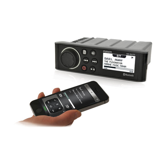 Fusion Marine MS-RA70 Stereo BT/USB/iPhone/Android/AM/FM and App Control