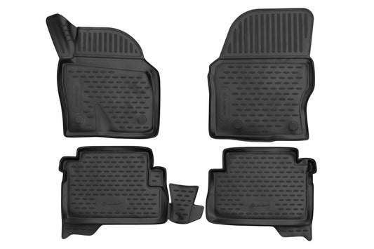 3D Rubber Floor Mats Suits Ford Kuga Escape 2019-On 4 Piece EXP.ELEMENT3D02463210k