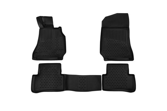 3D Rubber Floor Mats suits Mercedes Benz E Class 2009-2013 Sedan/Wagon 4 Piece EXP.ELEMENT3D3448210k