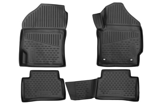 3D Rubber Floor Mats suits Toyota Corolla Sedan 9/2019-On 4 Piece EXP.ELEMENT3D02169210k