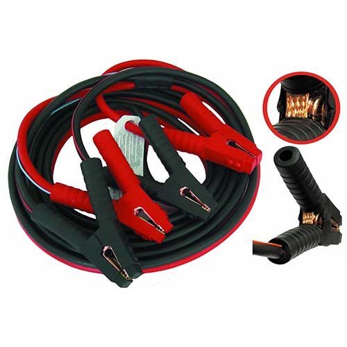 Booster Cable - 1000Amp 6Mtr Computer Safe With Copper Clamps And Bridging Strap