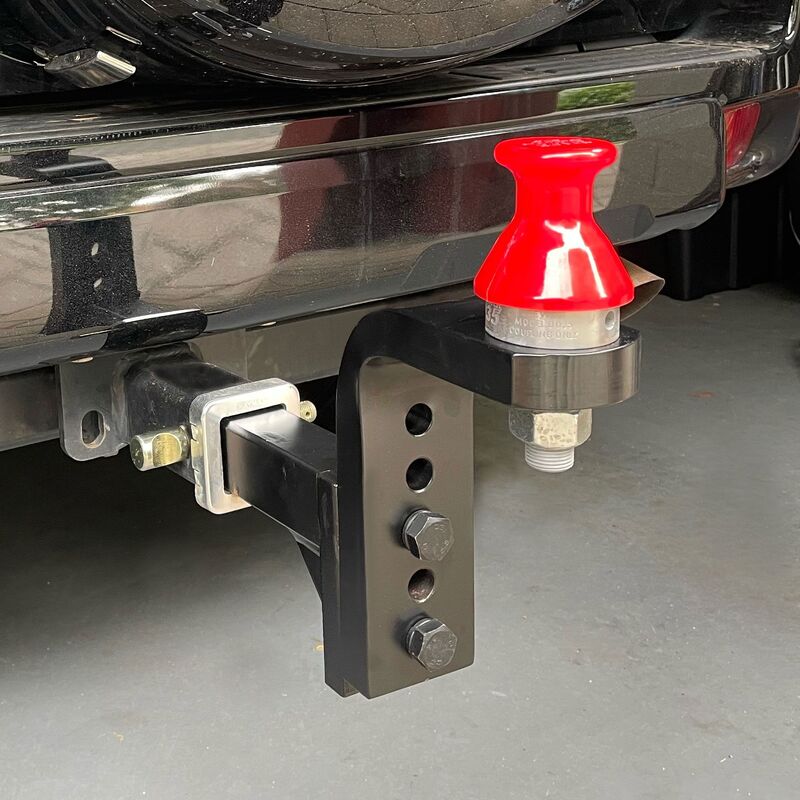 Towbar Hitch - 50Mm 305.5Mm Hole Length 192Mm Drop Adjustable 3500Kg