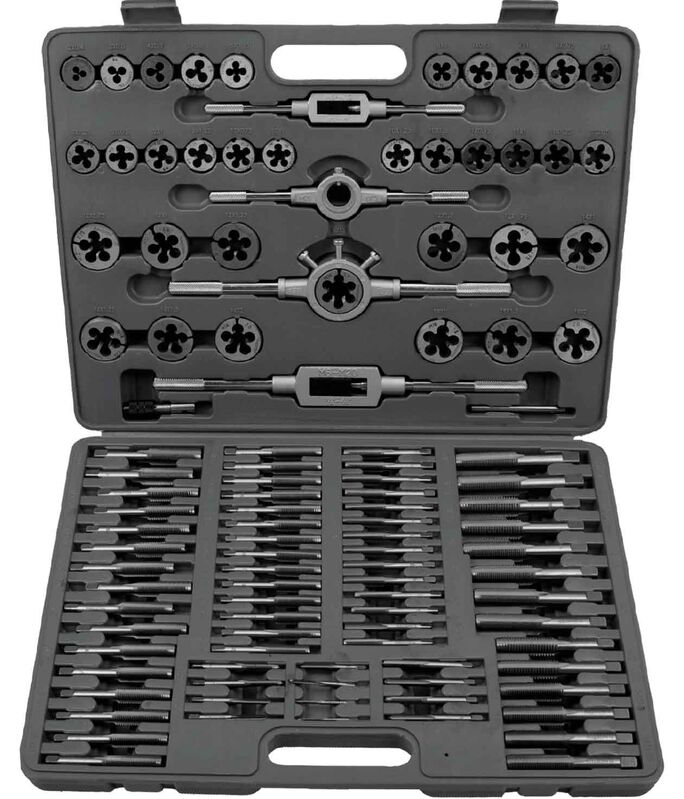 Tap & Die Set - 110Pc Metric & Sae With Four